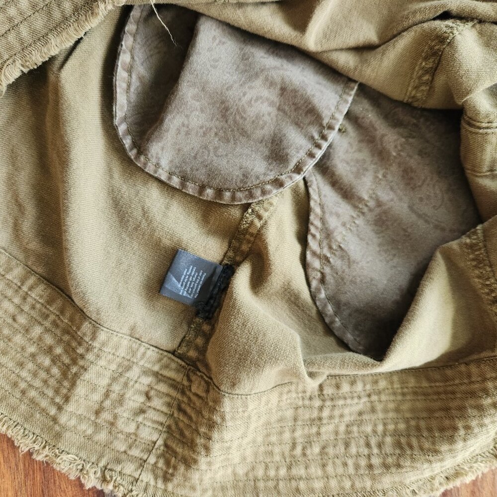 Pilcro Anthropologie Brown Button Down Dress Medium Super Soft Comfortable - Picture 9 of 11